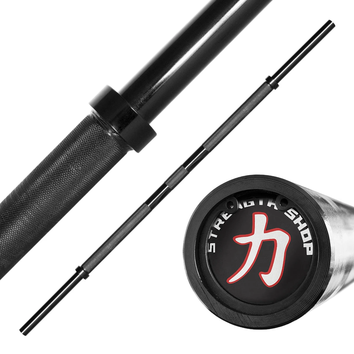 Axle, 60 Mm Dick, Mit Schwarzoxid-Überzug, 25 Kg 1 Axle, 60 Mm Dick, Mit Schwarzoxid-Überzug, 25 Kg