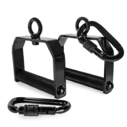 360° Rotierende Griffe – Gerändelt Mit Schwerlast-Karabiner