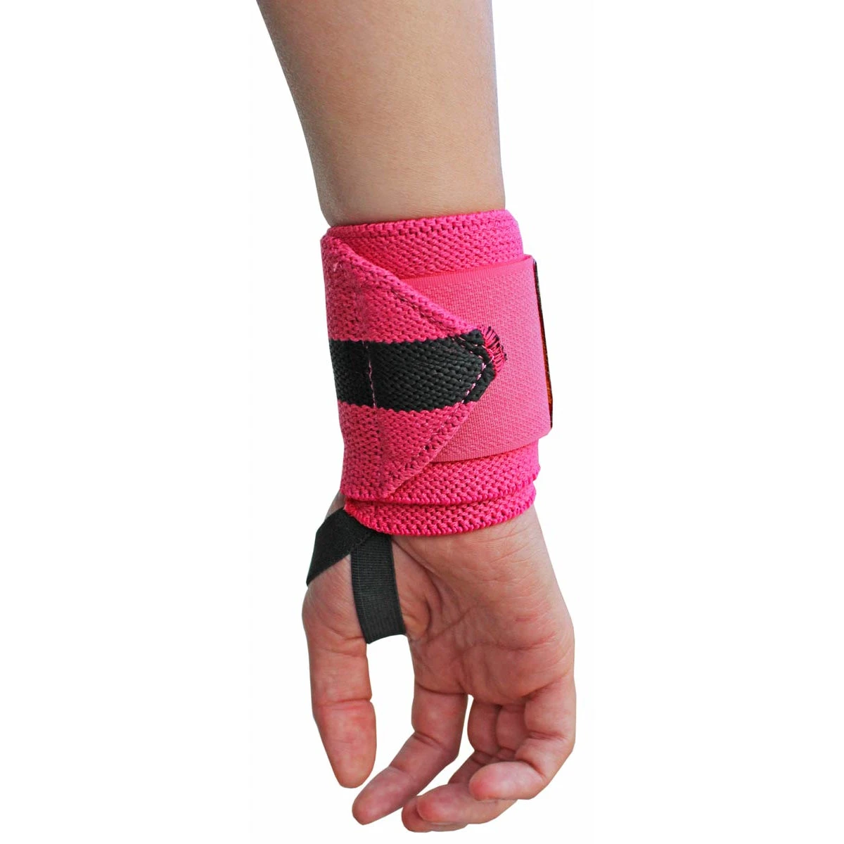 Pinke Handgelenkbandagen, Leicht, 1 Paar 3 Pinke Handgelenkbandagen, Leicht, 1 Paar – Bild 3