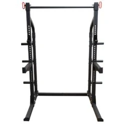 Garage Half Rack / Trainingsstation -Hantelstangen Store garage half rack front