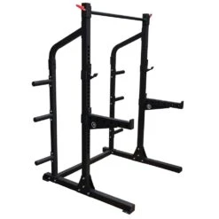 Garage Half Rack / Trainingsstation -Hantelstangen Store garage half rack right