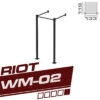 Riot WM-02 Single Cube Rig/Trainingsstation, Für Die Wandmontage