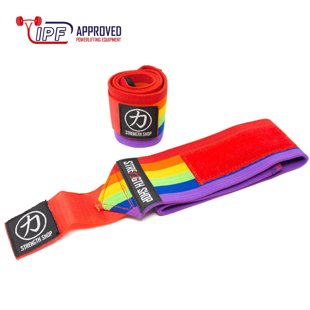 Handgelenkbandagen, Fest, Regenbogen, 1 Paar - IPF/BVDK-STANDARD 2 Handgelenkbandagen, Fest, Regenbogen, 1 Paar - IPF/BVDK-STANDARD – Bild 2